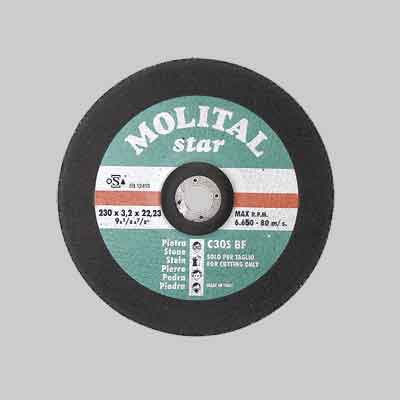 DISCO DA TAGLIO PER MARMO Ø mm 230x3,2. Prezzo per Pezzo.