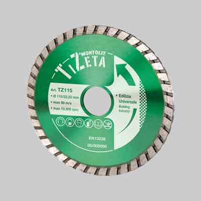 DISCO DIAMANTATO 'UNIVERSALE' MONTOLIT Ø mm 230. Prezzo per Pezzo.