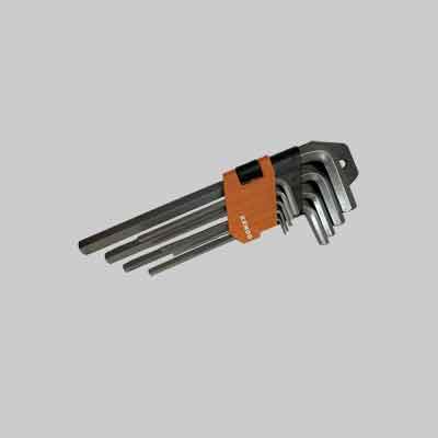 SET CHIAVI MASCHIO ESAGONALI LUNGHE KENDO 9 pezzi (mm 1,5 2 2,5 3 4 5 6 8 10). Prezzo per Pezzo.