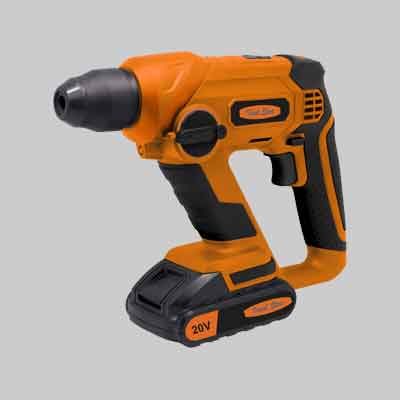 MARTELLO PERFORATORE A BATTERIA IDEAL STAR 20V 1,5 Ah. Prezzo per Pezzo.