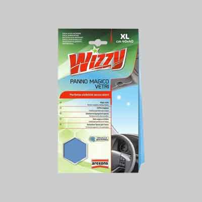 PANNO MAGICO PER VETRI 'WIZZY' AREXONS cm 10x15x17. Prezzo per Pezzo.