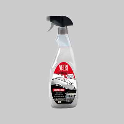 DETERGENTE PER VETRI E CRISTALLI 750 ml. Prezzo per Pezzo.