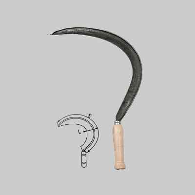 FALCIOLA LISCIA FALCI n° 0 (S440/L27,5 mm). Prezzo per Pezzo.