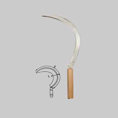 FALCIOLA DENTATA FALCI n° 0 (S410/L22 mm). Prezzo per Pezzo.