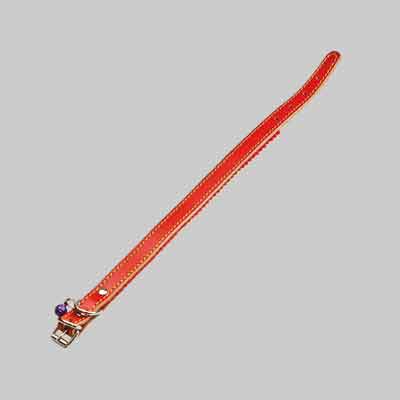 COLLARE PER CANI FODERATO CON CAMPANELLO mm 16x370. Prezzo per Pezzo.