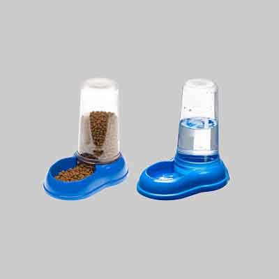 DISTRIBUTORE ACQUA/CIBO 'AZIMUT' cm 16,5x25x24,5h - lt 1,5. Prezzo per Pezzo.