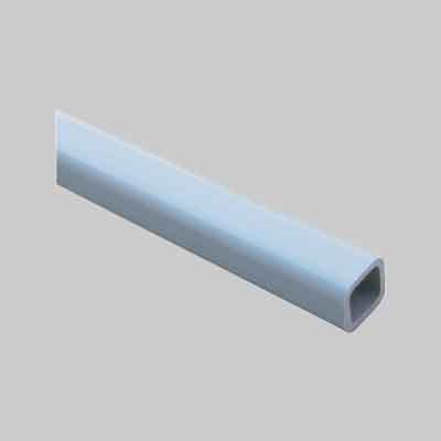 TUBO QUADRO PVC mm 22x22 - mt 2. Prezzo per Pezzo.