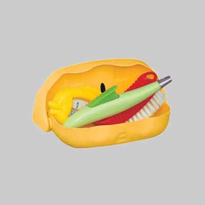 CONCHIGLIA PORTATUTTO 'ELITE' cm 26x12,4x14h. Prezzo per Pezzo.