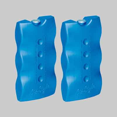 MATTONELLA GHIACCIO MINI 2x400 gr - cm 9,3x3,5x17,5. Prezzo per Coppia.