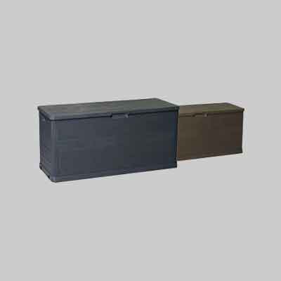 BAULE PORTATUTTO 'WOODY'S' Cm 42,5x44x50h, lt 90 - Col. Antracite. Prezzo per Pezzo.