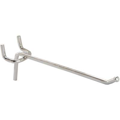 GANCIO PER PANNELLO FORATO TIPO 'SEMPLICE' cm 15 pz. 10. Prezzo per Pezzo.