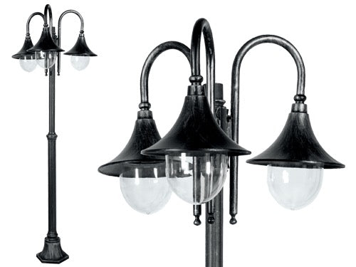 Lampioni Galatea 3 luci su palo. Prezzo per Pezzo.