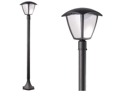 Lanterne Selene LED 1 luce su palo. Prezzo per Pezzo.