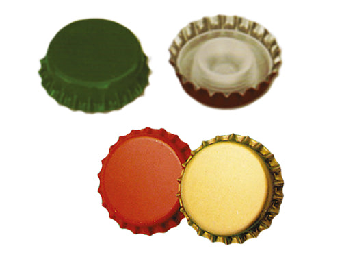 Tappi corona con sottotappo. Prezzo per Confezione.