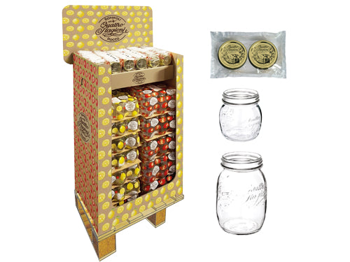 Espositore vasi e tappi Quattro Stagioni Bormioli. Prezzo per Pezzo.