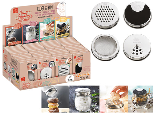 Espositore Tappi Genietti Quattro Stagioni Bormioli. Prezzo per Pezzo.