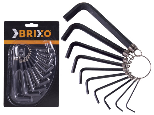 Chiavi esagonali Brixo in serie. Prezzo per serie.