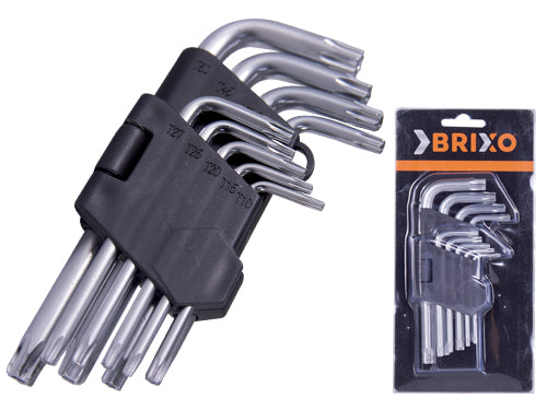 Chiavi Torx Brixo serie pz. 9. Prezzo per Pezzo.