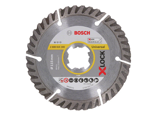 Dischi diamantati Bosch X-Lock. Prezzo per Pezzo.