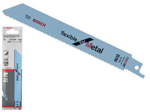 Lame Bosch Flex S 922 BF per seghe a gattuccio. Prezzo per Confezione.