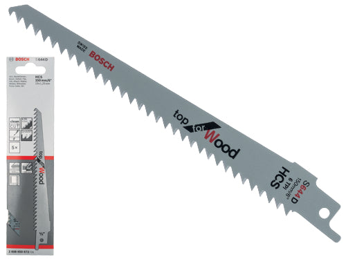Lame Bosch S 644 D per seghe a gattuccio. Prezzo per Confezione.