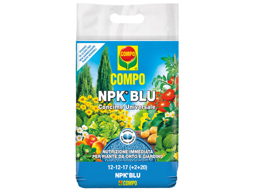 Concime granulare Compo NPK+Blu. Prezzo per Pezzo.
