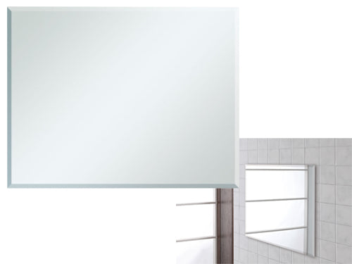Specchi bagno rettangolare con bisellatura. Prezzo per Pezzo.