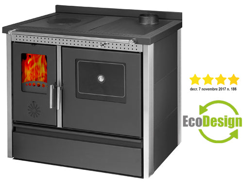 Cucine stufe a legna K-Line Exclusive Inox antracite. Prezzo per Pezzo.