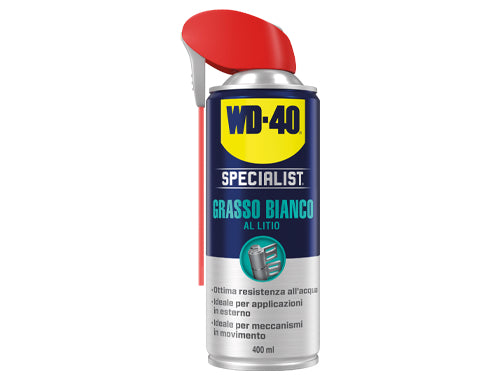 Grassi bianco al litio WD-40. Prezzo per Pezzo.