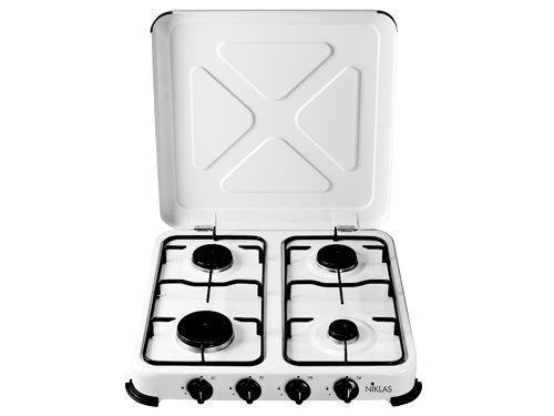 Fornelli gas Niklas a 4 fuochi. Prezzo per Pezzo.