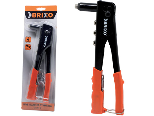 Rivettatrici stampate Brixo Grap 4. Prezzo per Pezzo.