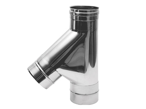 Raccordi a T 135Â° inox M.M.F. Prezzo per Pezzo.