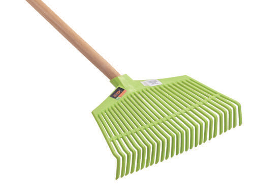 Scope in polipropilene Brixo da giardino con manico. Prezzo per Pezzo.