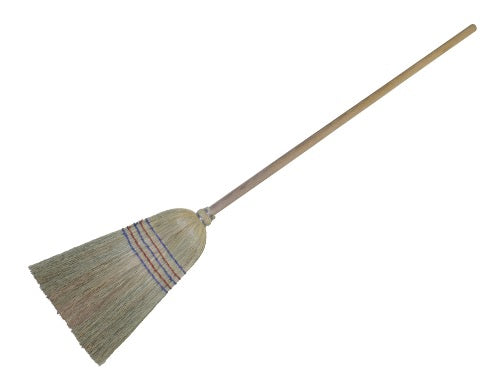 Scope saggina Amalia con manico. Prezzo per Pezzo.