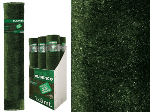 Tappeti erba verde Olimpico Miniroll. Prezzo per rotolo.