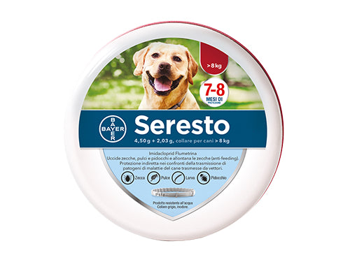 Antiparassitari Bayer Collari Seresto cani e gatti. Prezzo per Pezzo.