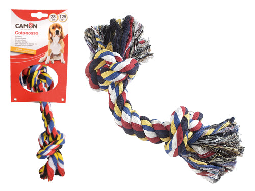 Cotonosso 2 nodi per cani Camon. Prezzo per Pezzo.