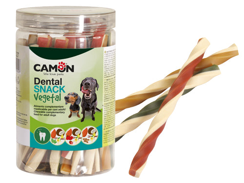 Dental Snackbox Vegetale per cani Camon. Prezzo per Confezione.