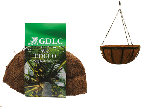 Ricambi balconiere vasi Cocco con catena. Prezzo per Pezzo.
