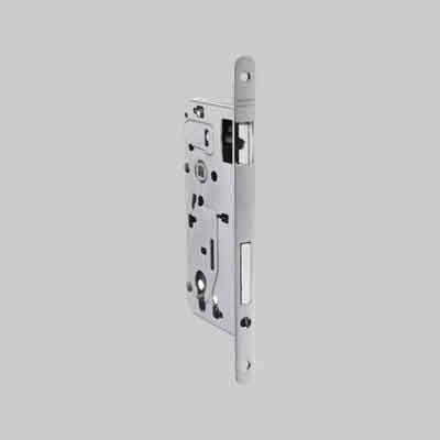 SERRATURA PORTE IN LEGNO 'PATENT GRANDE YALE' BONAITI E50 Bronzato. Prezzo per Pezzo.