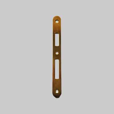 CONTROPIASTRA PER SERRATURA 'PATENT' TONDA BONAITI Bronzata. Prezzo per Pezzo.
