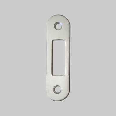 CONTROPIASTRA SERRATURA 'PATENT B-BITTER' BONAITI Cromo Opaco. Prezzo per Pezzo.