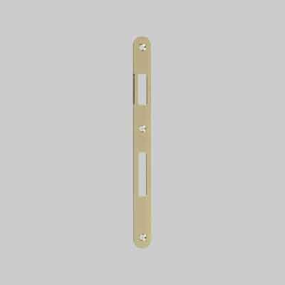 CONTROPIASTRA SERRATURA 'PATENT GRANDE YALE' BONAITI Bronzato. Prezzo per Pezzo.