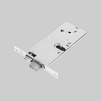 SERRATURA PER PORTE ALLUMINIO DA FASCIA ART.860/865 YALE E70 - Frontale mm 22. Prezzo per Pezzo.