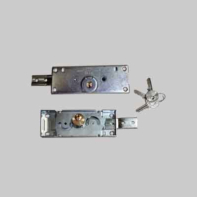 SERRATURA SERRANDA CHIAVE PROFILO PREFER Coppia (destra+sinistra) (A711). Prezzo per Coppia.