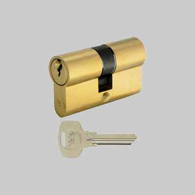 CILINDRO SAGOMATO DI SICUREZZA 'Y210' YALE mm 80 (35+10+35). Prezzo per Pezzo.