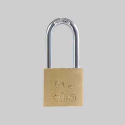 LUCCHETTO AD ARCO LUNGO 'FAI' mm 40x64. Prezzo per Pezzo.