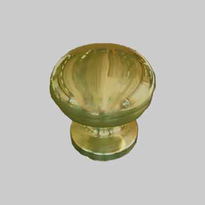 POMOLO 'CIPOLLA' PER PORTONI Cromo satinato. Prezzo per Pezzo.