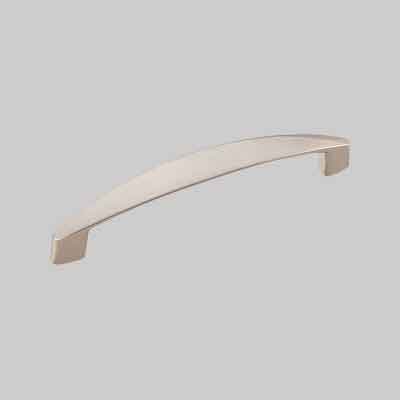 MANIGLIA PER MOBILI 'UN18/UN17' Interasse 128 mm - Cromo opaco. Prezzo per Pezzo.