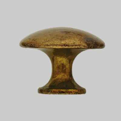 POMOLO PER MOBILI '24220' mm 30 - Ottone antico. Prezzo per Pezzo.